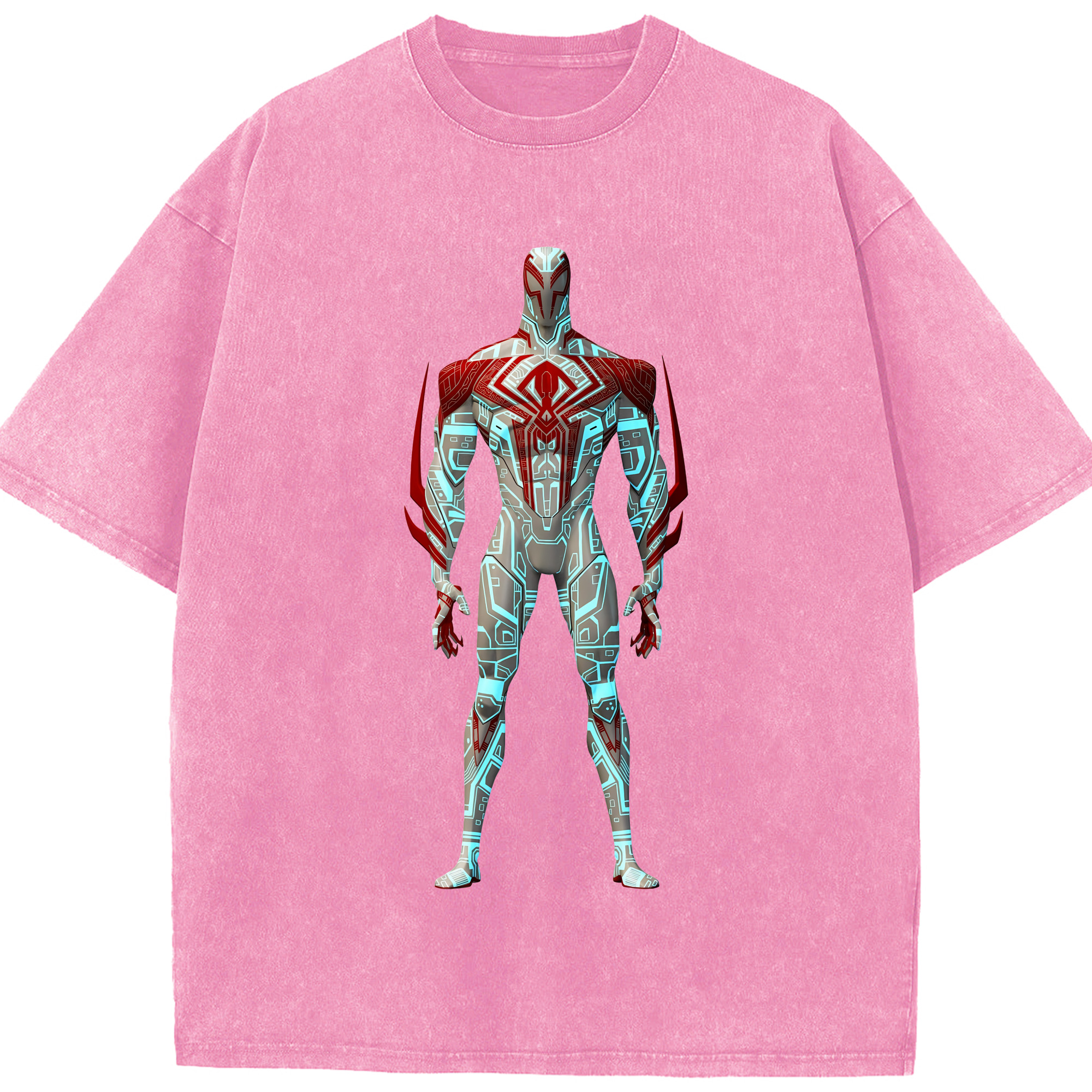 （画像用） Spider Man スパイダーマン 綿100% ヴィンテージ風 半袖Tシャツ（フロントプリント）